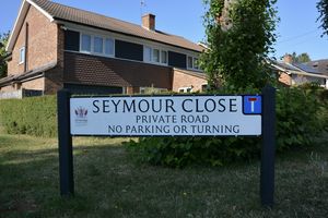 Seymour Close, Sign- click for photo gallery